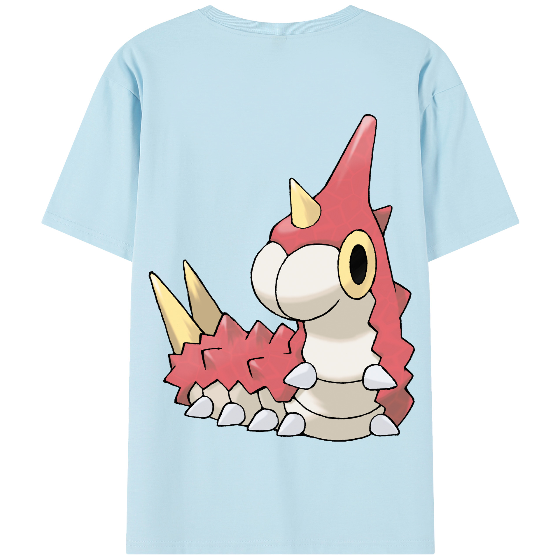 （画像用） ポケットモンスター Pokémon 綿100％半袖Tシャツ（背面プリント）